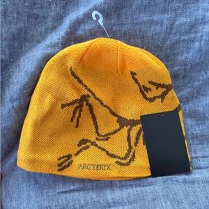 Arc'teryx Orange Bird Head Toque Beanie